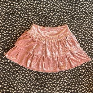 Girls Velvet Tiered Skirt from GAP (NWOT)
